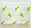 Little Penguins, 100% Organic Cotton  Extra Soft  Breathable  Single Layered  Muslin Swaddles for Kids (Design: Turtle)