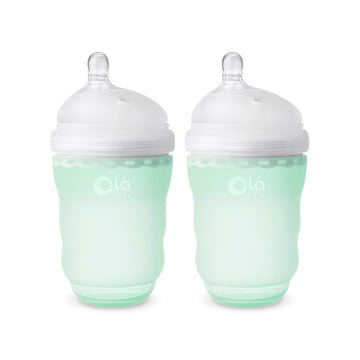 Olababy Gentle Bottle 2 Piece Mint Set, 8 Ounce (82820)