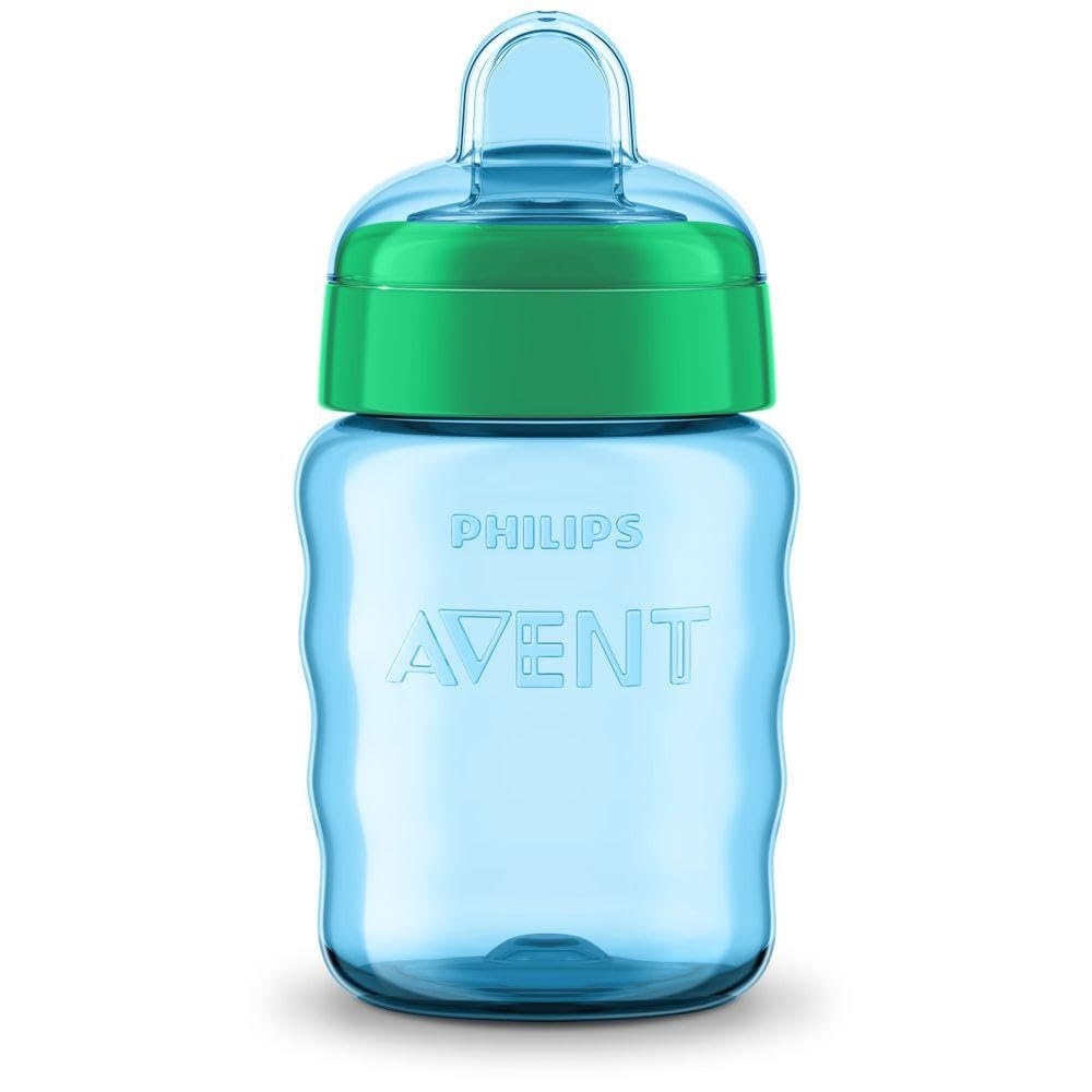Avent Philips Silicone Classic Soft Spout Cup | 260Ml | Blue/Green | 9M+ | Scf553/05
