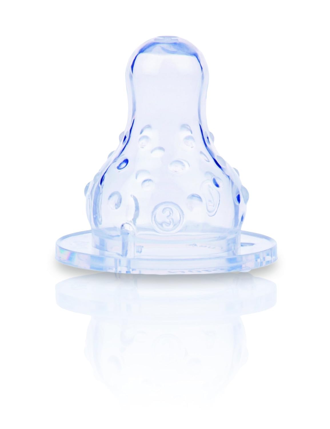 Nuby 2-Pack Three Flow Standard Neck Nipples