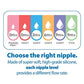 Dr. Brown'S Original Nipple, Level 1 (0M+), 2 Count