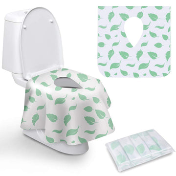 Toilet Seat Covers Disposable, Famard Extra Large Portable Potty Seat Covers For Toddlers, Soft And Waterproof Travel Potty Trai