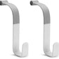 Munchkin Potty Ring, Grey | Storage Hook | Pack of 2 | Hooked Design