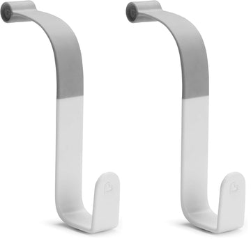 Munchkin Potty Ring, Grey | Storage Hook | Pack of 2 | Hooked Design