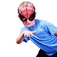 Sun-Staches Marvel Official Spider-Man Sunglasses | Full Mask Costume Accessory | One Size Fits Most