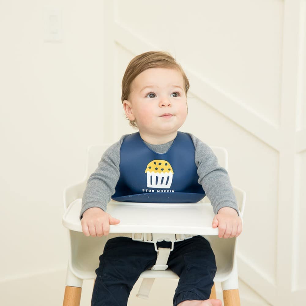 Bella Tunno Wonder Bib - Waterproof Silicone Bibs For Boys & Girls, Non-Toxic & Bpa Free Silicone Baby Bibs & Toddler Bibs With