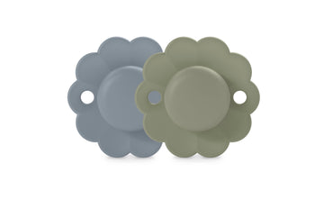 Suavinex Wonder Baby Pacifier, Sx Pro Silicone Nipple, Reversible, Non Irritating Shield Design, 2Pk Pacifiers 6-18 Months, Made