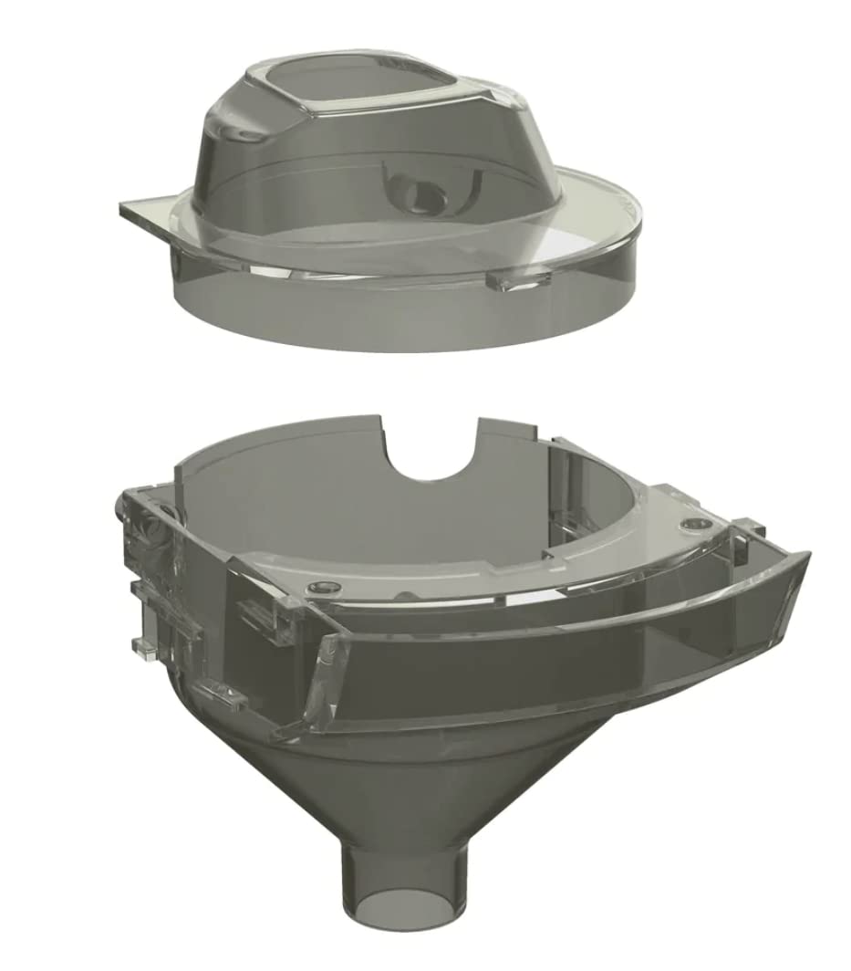 Baby Brezza Formula Pro Mini Replacement Funnel & Cover, Grey
