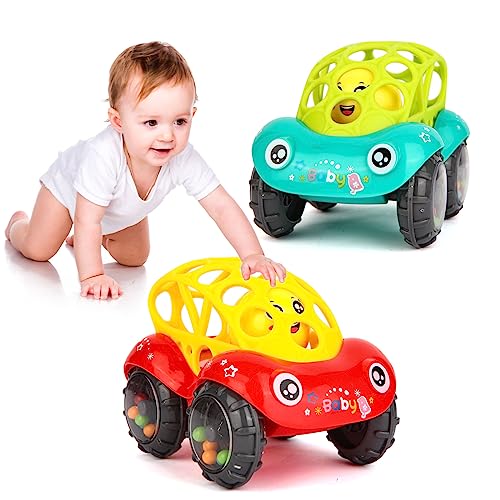 ZHIHUAN Toy Cars for Toddlers 1-3 - Baby Car Toys for 3-18 Months, Car Toys for 1-5 Year Olds Boy Girl, Baby Toy Cars 3 to 18 Mo