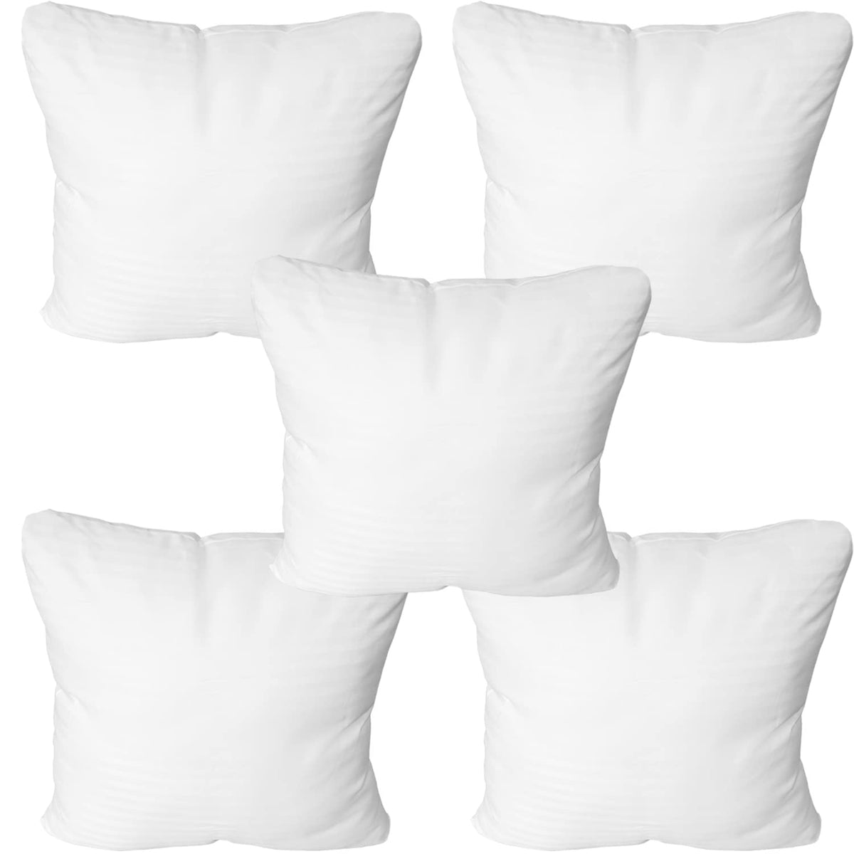 JDX Ultra Soft Micro Fiber Cushion Filler, Pack of 5, B01A4C6P3O