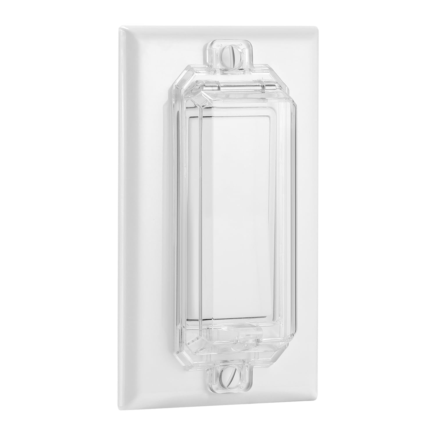 Clymene Light Switch Cover Guard, Child Proof Wall Switch Cover Keeps Lights Or Switches From Being Accidentally Turned On Or Of