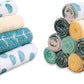 Spasilk Baby 20 Pack Soft Terry Bath Washcloth Wipes