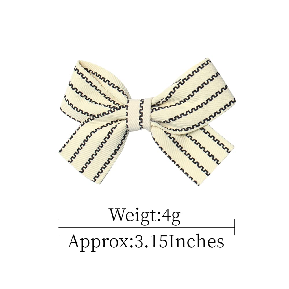 Plinubla 8Pcs Baby Girl Dog Gift Wrap Hair Bow Clips Barrettes, Assorted Hair Accessories Alligator Clip For Little Girls Toddle