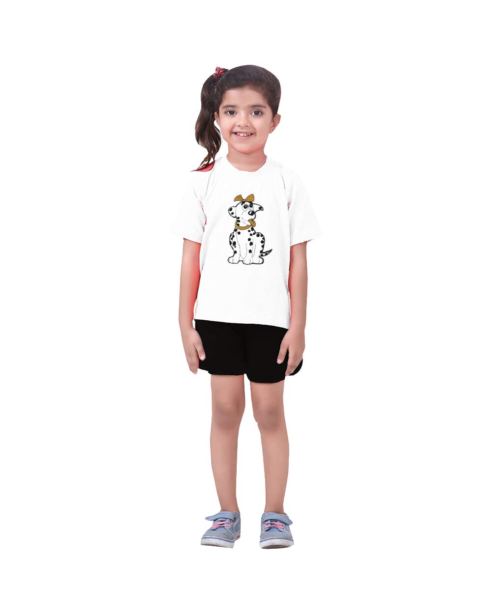 GOKUL FASHION Girls Dog ENB Night Suit (23 Years) White