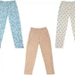 IndiWeaves Girls Soft Cotton Printed Regular Fit Pyjama Lower Trackpant for Summer (Pack of 3)