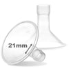 Nenesupply 21Mm Flange Compatible With Medela Breast Pump Parts Replace 21Mm Flange For Medela Accessories Compatible With Pump