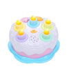 OKREVIEW First Birthday Cake Toy - Singing Music Cake Toys with Counting and Blow Candles Toys for 18 Months+ Old Boys Girls Bir
