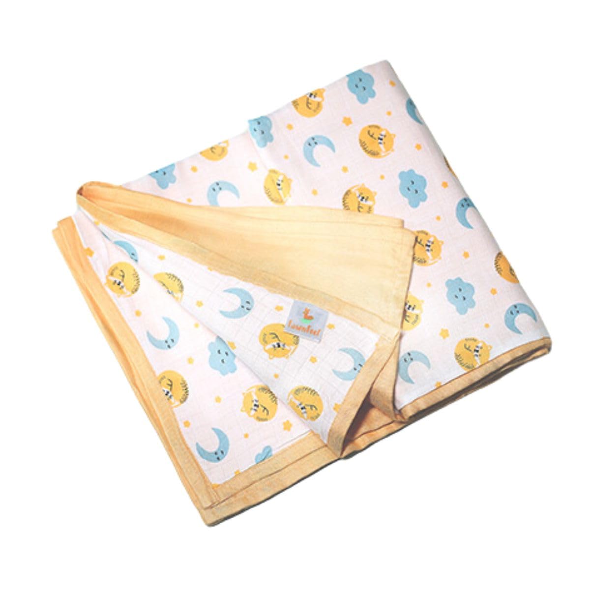 FawnFeel Baby Blanket for Newborns & Infants I 100% Bamboo Based Fabric, Breathable & Soft I I Use from Day One As Comforter, Wr