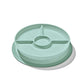 Oxo Tot Stick And Stay Suction Divided Plate - Opal