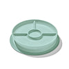 Oxo Tot Stick And Stay Suction Divided Plate - Opal