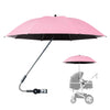 Generic Baby Stroller Umbrella, Pram Parasol, Sun Parasol for Pram, Stroller, Pushchair and Bugg, 50+ UV Protection Umbrella wit