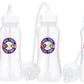 Hands-Free Baby Bottle - Anti-Colic Self Feeding Baby Bottle System 9 Oz (3 Pack - Podee Classic)