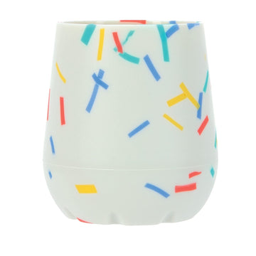 Nuby Silicone Confetti/Sprinkles First Open Training Cup For Baby: 2Oz