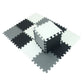 Xmtmmd Soft Non-Toxic Foam Baby Play Mat | Toddler Playmat | Eva Foam Interlocking Tiles For Gym, Nursery, Playroom | 18 Squares