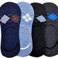 Faton Men And Women Cotton Low Cut Socks No Show Loafers Non Slip MultiDesign Multicolor (10)
