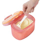 Tempo Baby Portable Formula Dispenser, Formula Dispenser With Scoop And Scraper, 300G 1000Ml (Pink)