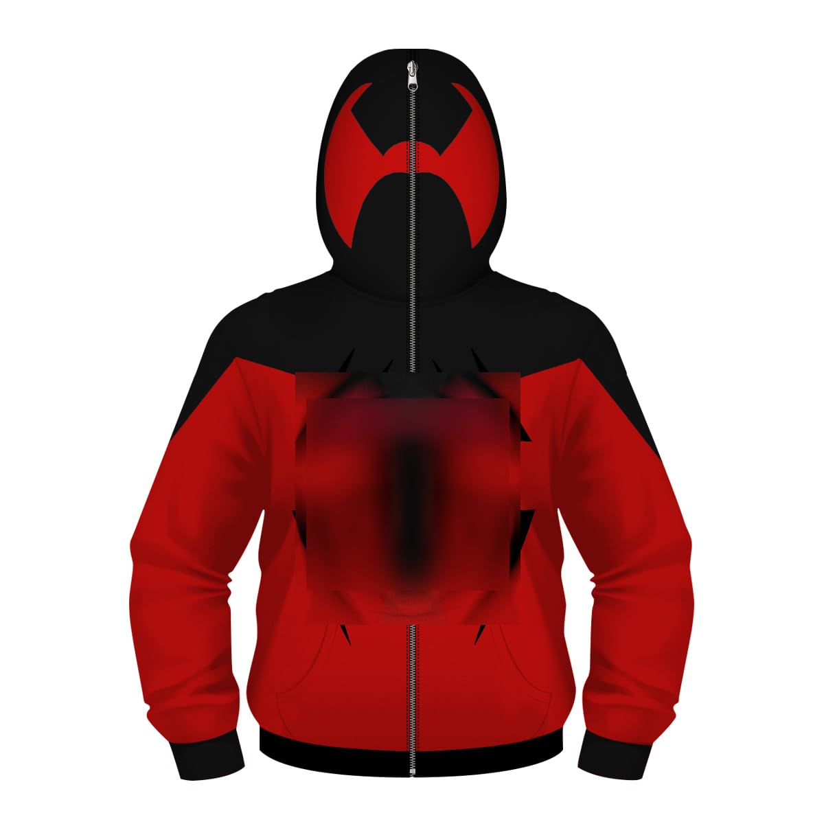 Plustrong Kids Boys Teen Full Zip Up Hoodie Halloween Cosplay Sweatshirts Jackets Costumes For Boys(Bfv 005,L(11T-13T)