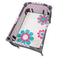 Baby Trend Lil' Snooze Deluxe Ii Nursery Center Playard, Daisy Dots