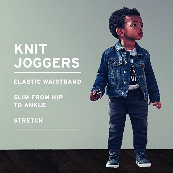 Levi'S Baby Boys' Jogger Pants, Pebble Grey, 9M