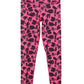 mackly Girls Mid Rise Fairy Floss Printed Tights | Comfortable, Flexible Activewear for Sports, Fitness & Everyday Fun