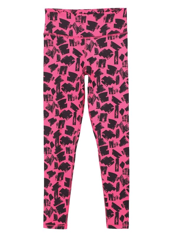 mackly Girls Mid Rise Fairy Floss Printed Tights | Comfortable, Flexible Activewear for Sports, Fitness & Everyday Fun