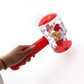 NUOBESTY 10pcs Squeaky Inflatable Cartoon Hammer with Sound Bell Clown Handle Funny Toys for Toddler Kids (Random Color)