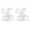 Wide Mouth Base Connector 2pc - Compatible with Motif & Spectra S1 S2 Pumps & Bottles; Compatible with Medela, Maymom, Pumpin Pa