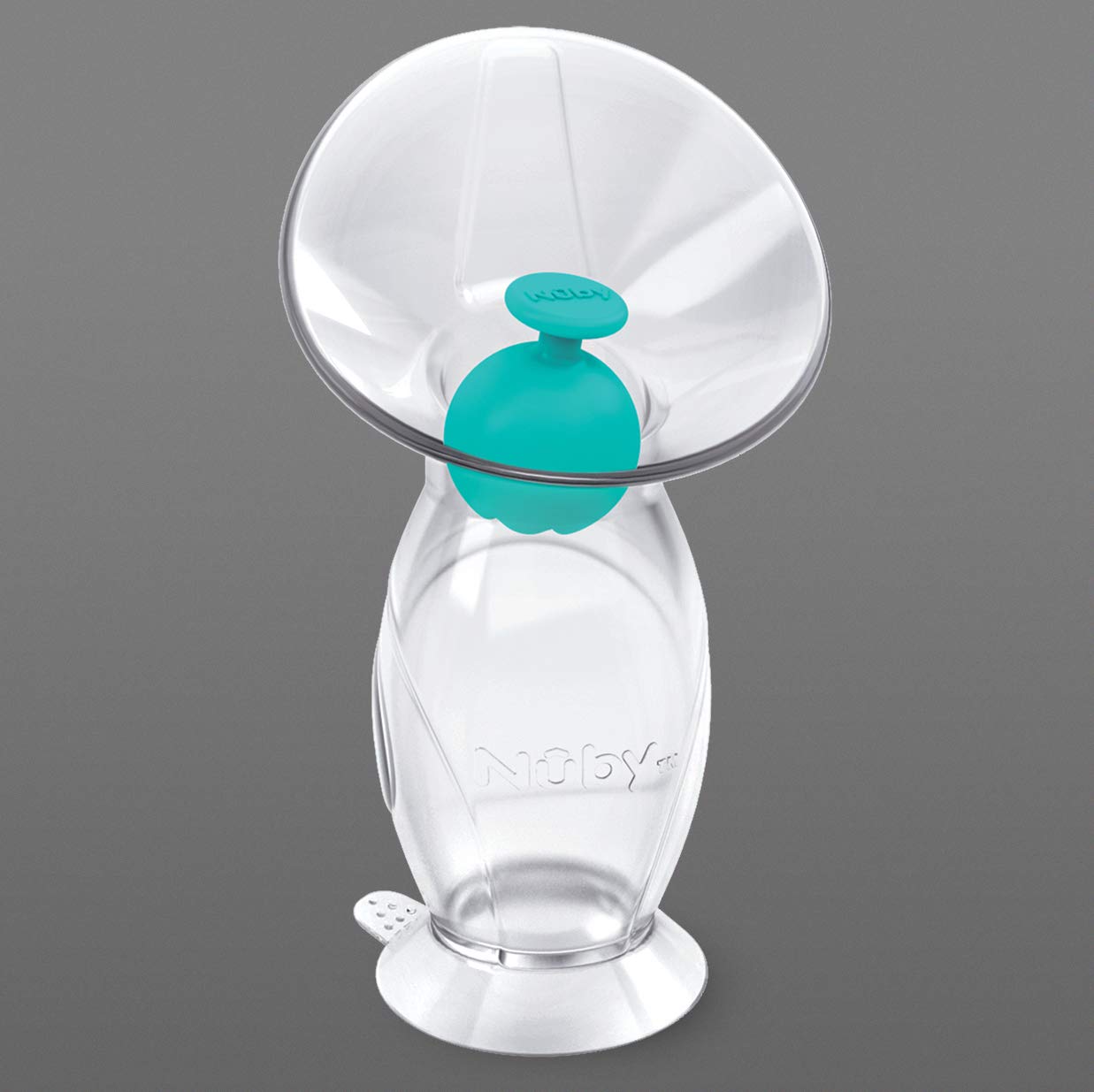 Nuby Comfort Portable & Lightweight All Silicone Breast Pump With Sealing Plug