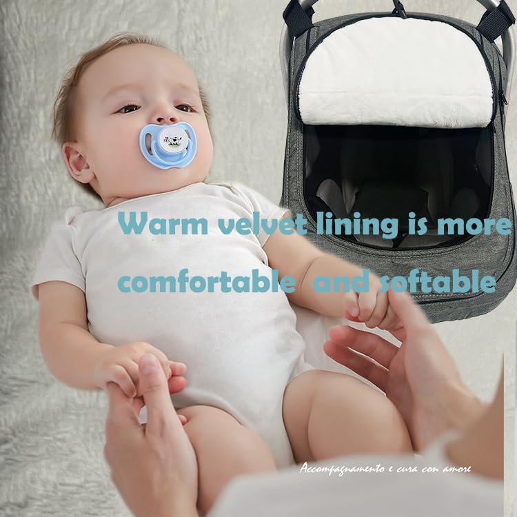 Car Seat Covers For Babies Winter - Baby Car Seat Cover Canopies Water Resistant,Universal Cold Weather Shield Carseat Covers Pr