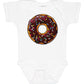 Inktastic Chololate Donut With Sprinkles Baby Bodysuit, 0020 White, Newborn