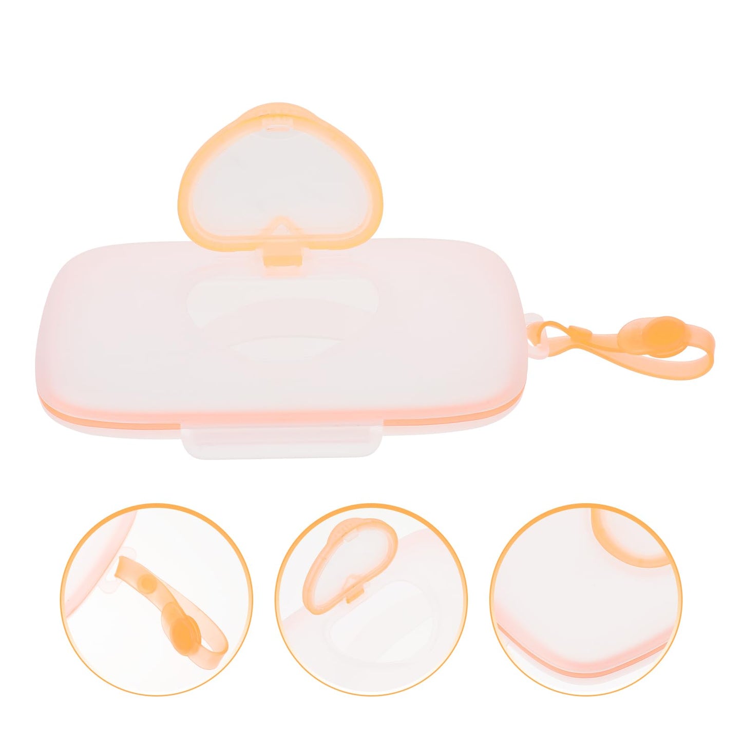Awleynz Wet Wipe Holder,Baby Wipes Travel Case, Portable Refillable Baby Wipes Dispenser Case,Wipes Carrying Holder For Home Out