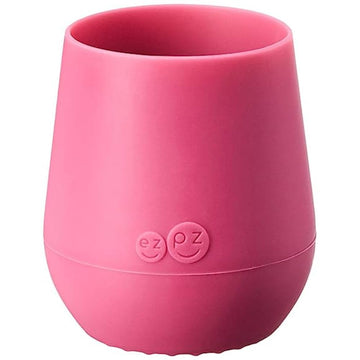 ezpz Tiny Cup  100% Silicone Drinking Training Open Cup for Baby/Infants  Designed by a Pediatric Feeding Specialist  Soft No