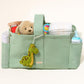 Folkulture Baby Diaper Caddy | Cotton Diaper Bag For Kids - Stylish Comfort Spacious Travel Essential Cart | Nursery Storage Bin