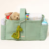Folkulture Baby Diaper Caddy | Cotton Diaper Bag For Kids - Stylish Comfort Spacious Travel Essential Cart | Nursery Storage Bin