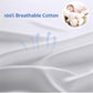 Precoco Toddler Pillowcase Set - 2 White Cotton 14X19 Inch Pillow Covers With Zipper Design For Secure Fit And Comfortable Sleep