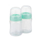 Motif Medical Breast Milk Storage Bottles for Duo Breast Pump - Durable Plastic Breastfeeding Essentials w/Locking Rings, Lids &