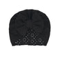 Redchimes 1 Pcs Pink Bow Head Wrap  Soft Stretchable Headband With Super Elastic Band, Comfortable Hair Accessory For Baby Girl