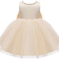 Baby Flower Girl Party Wedding Princess Dress,Sleeveless Floor Length Tutu Tulle Dance Birthday Gown 2T