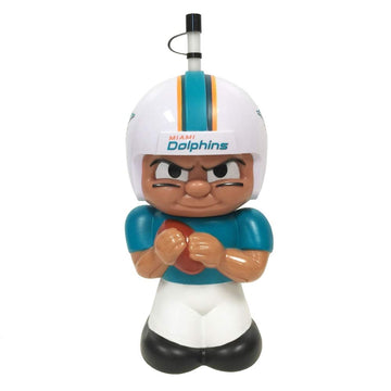 The Party Animal Officially Licensed Nfl Tsmd Miami Dolphins Big Sip 3D Water Bottle, Multi, One Size