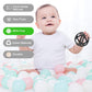 TOPGOMES Baby Teether Ball Toy, BPA Free Silicone Soft Ball Easy to Hold Teether for Babies Ages 6 Months+ (Ether)